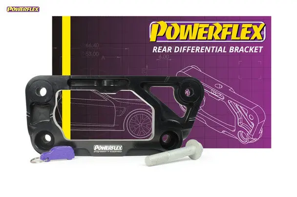 Powerflex Dual-Mount Rear Differential Bracket - F80 3 Series M3 - Pfr5-4030 1
