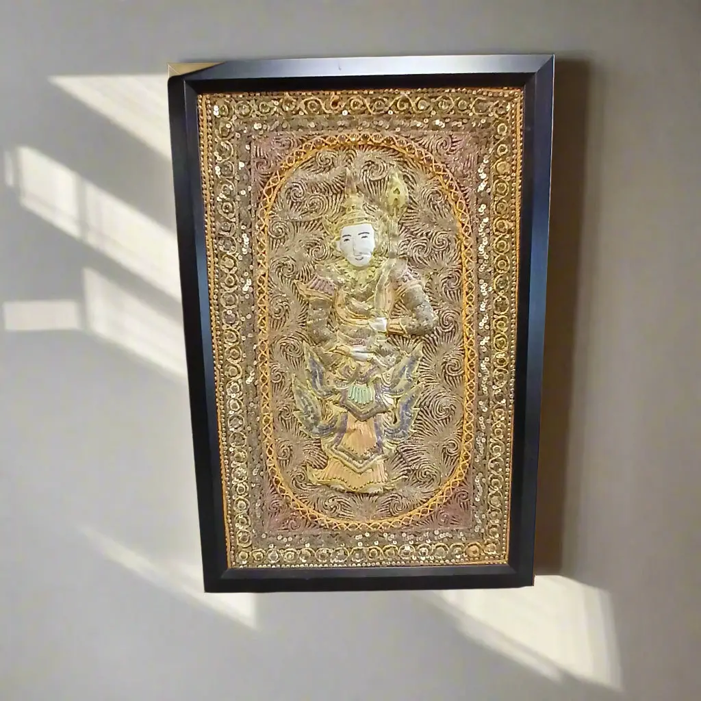 Vertical Framed Kalaga Figure 1