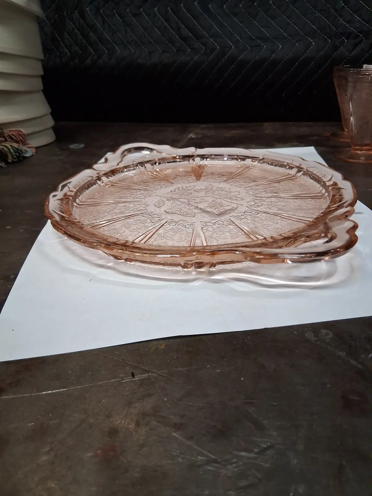 Small Cherry Blossom 2 Handle Tray 1