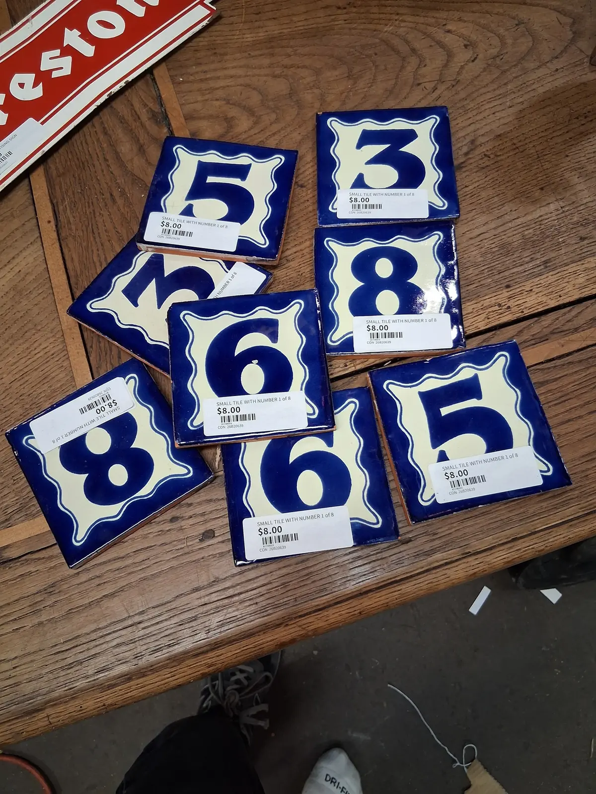 Small Tile With Number 1 Of 8 1