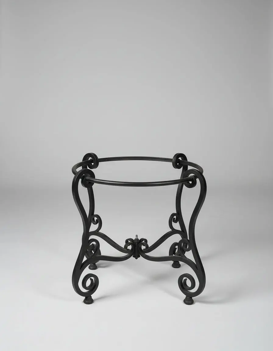 Quality Wrought Iron Base Without Top 1