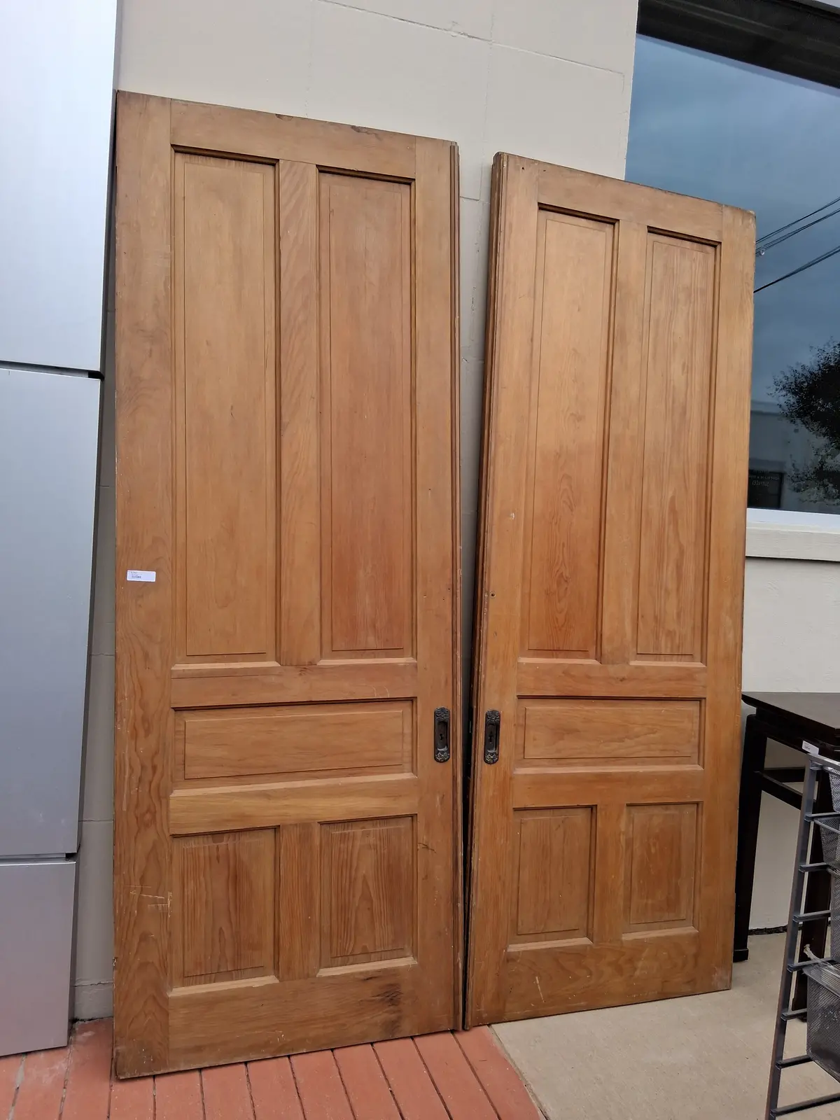 Pair Of Pine Doors 1