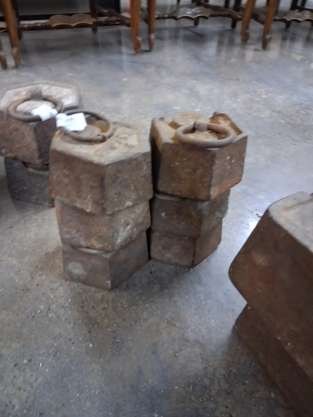 Set Of 6 Octagon Weights 1