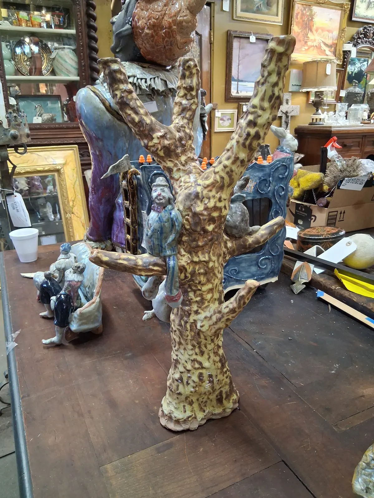 Pottery Tree Sculpture By Terri Wilder 1