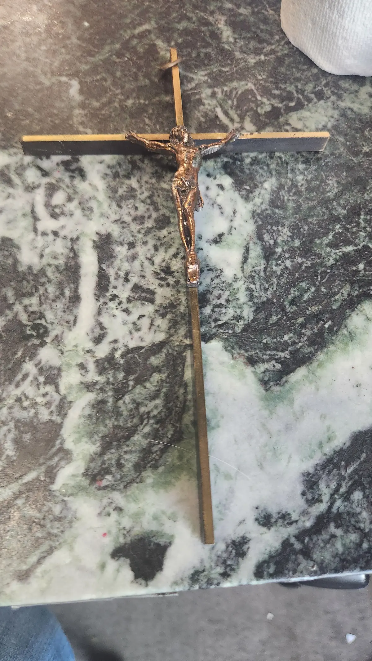 Small Brass Cross 1