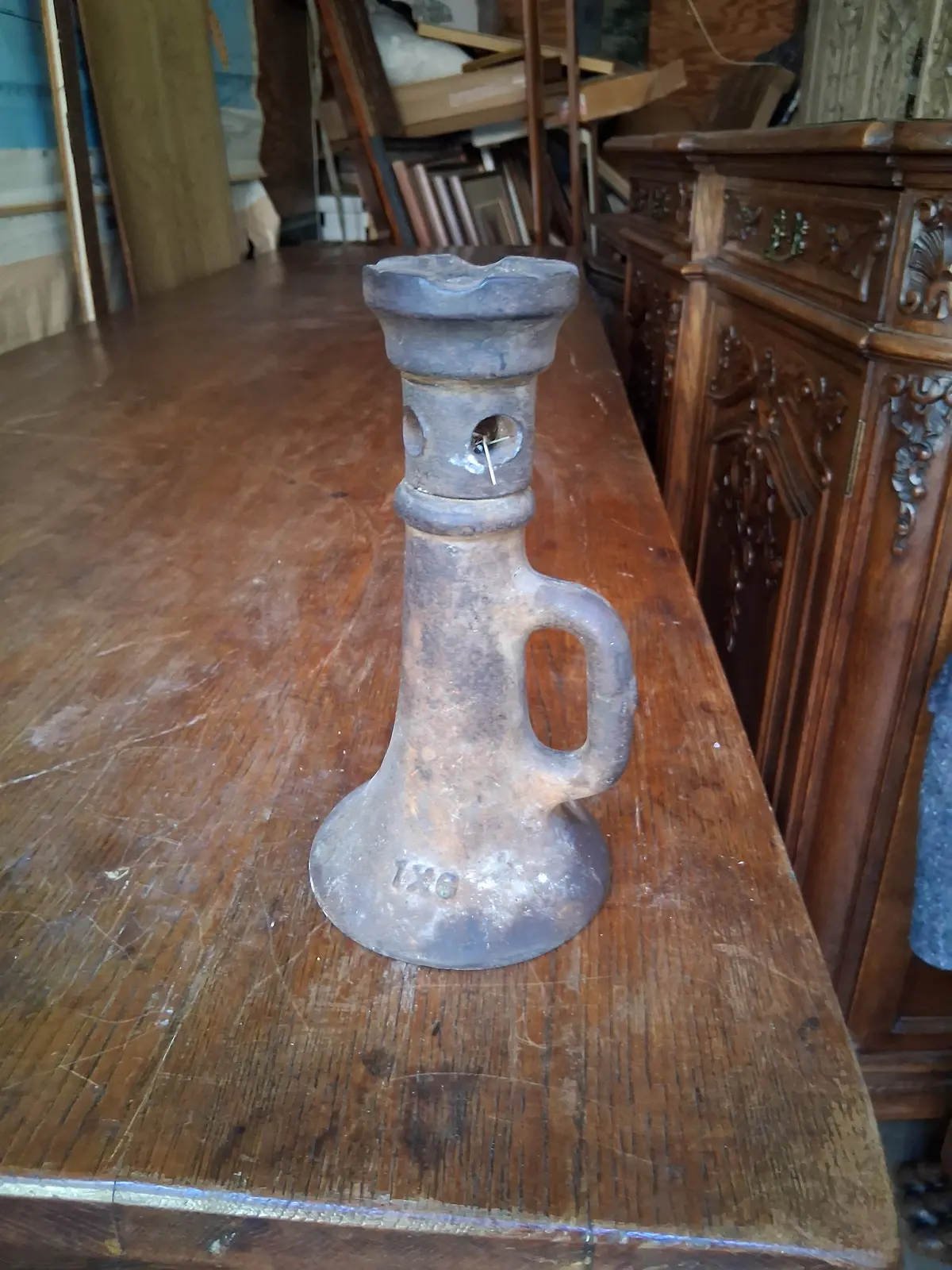 Antique Iron Car Jack 1