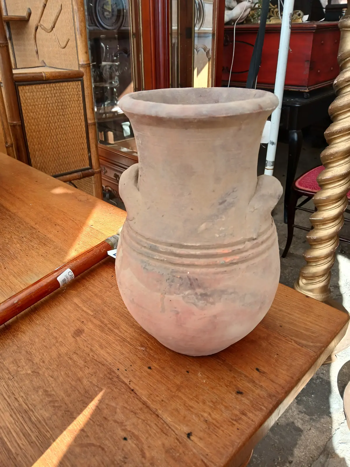 Terra Cotta Pottery Pitcher 1
