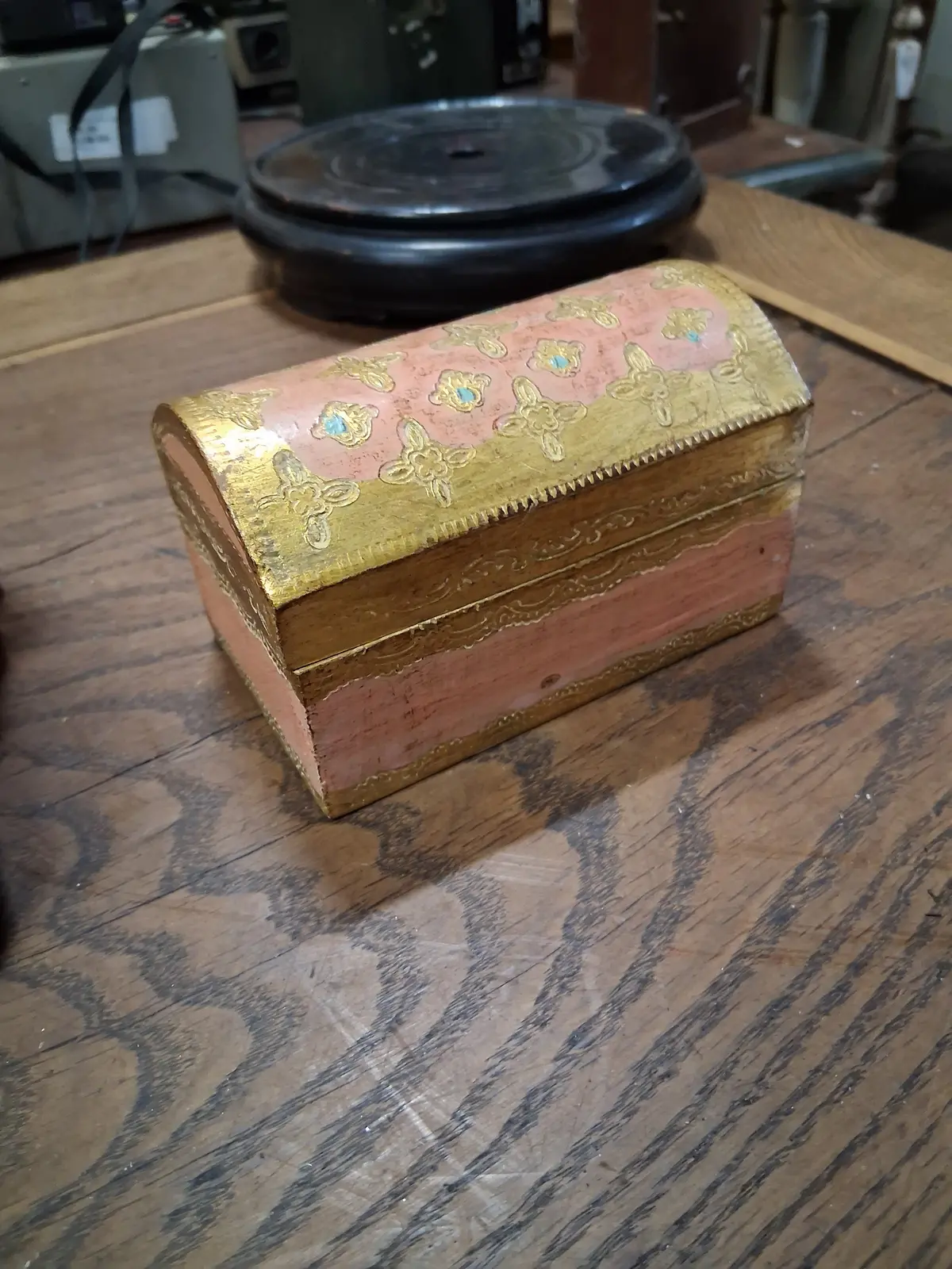 Small Domed Florentine Box 1