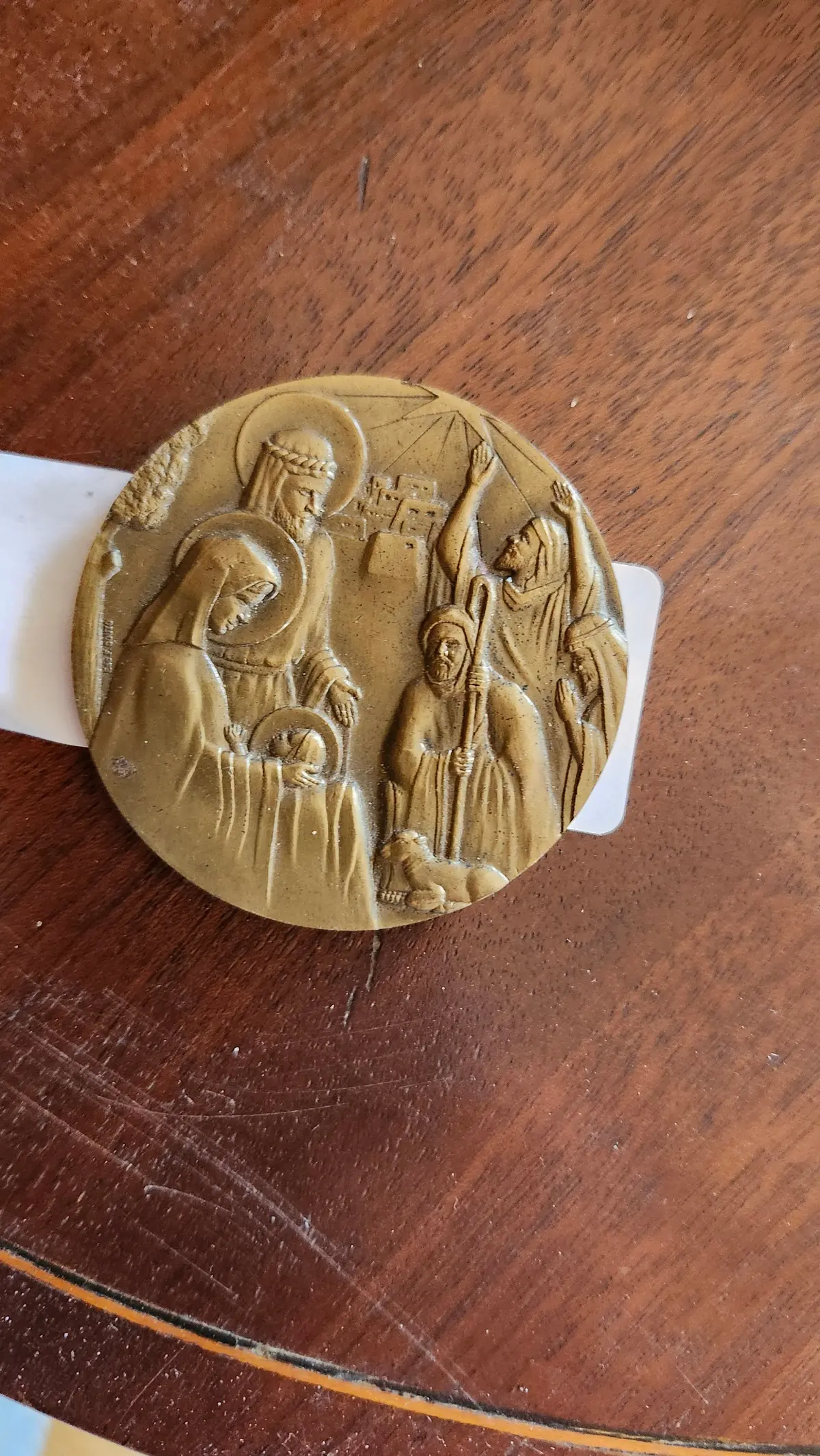 2001 Catholic Commemorative Coin Navidad 1