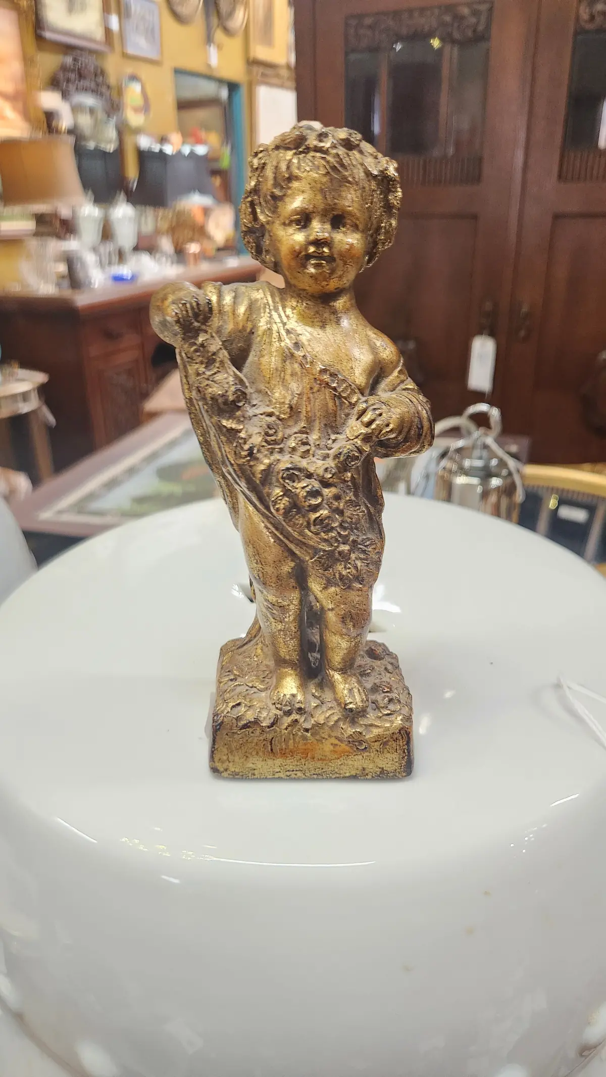 Gold Child Candle 1