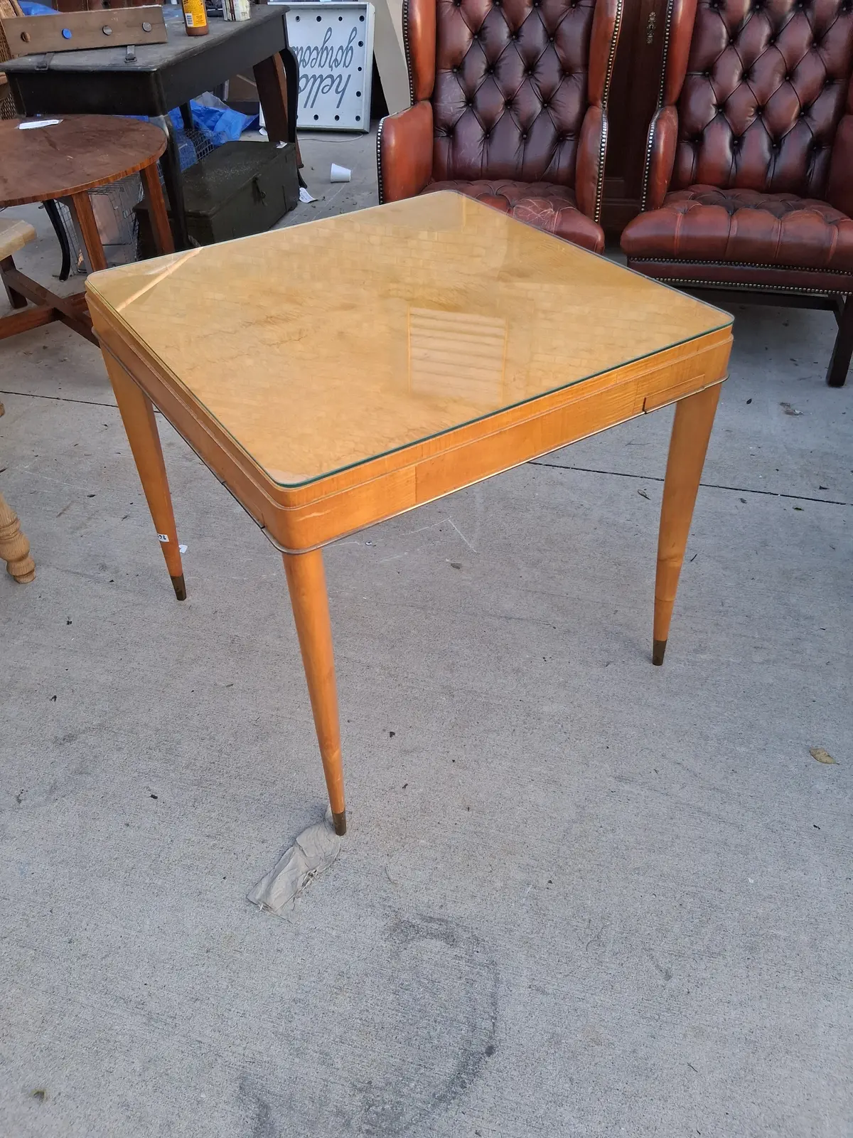 Mid Century Modern Game Table 1