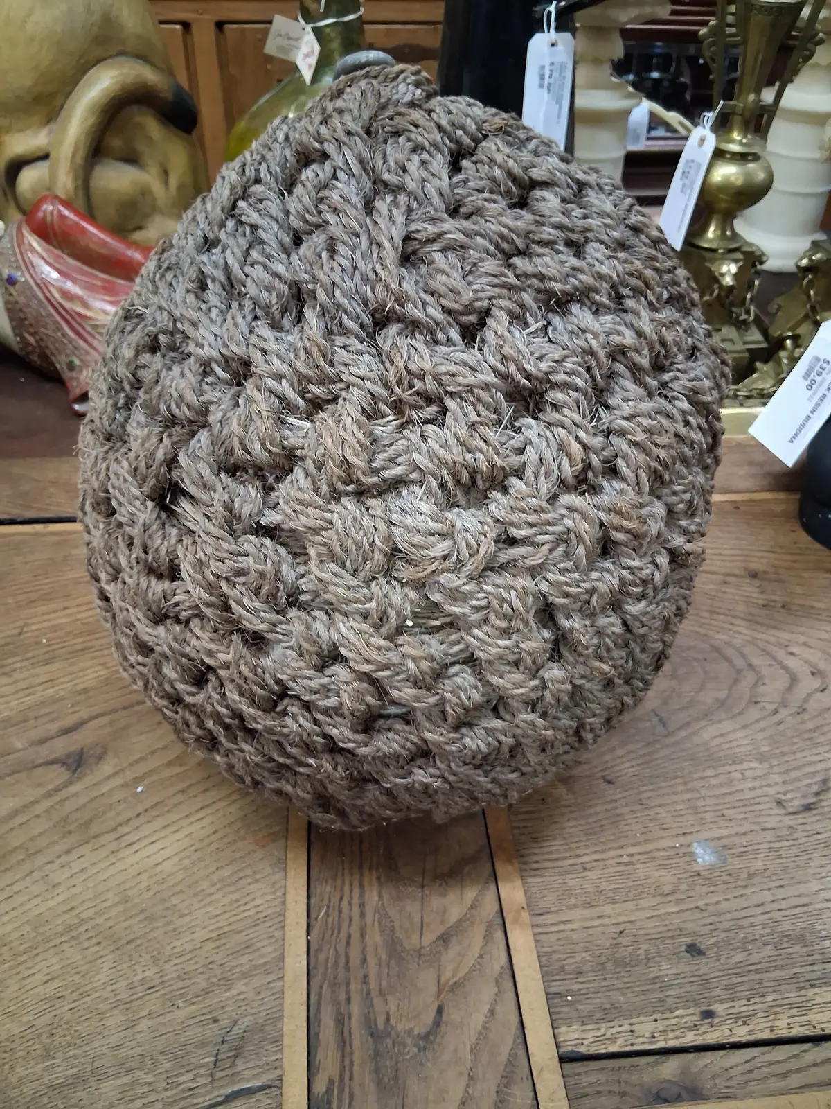 Large Woven Rope Ball 1