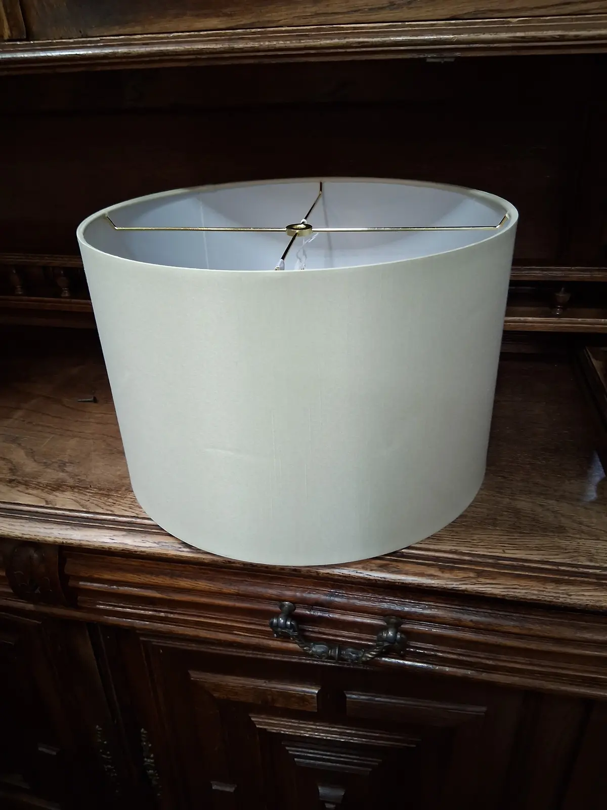 Taupe Cylinder Shade 1