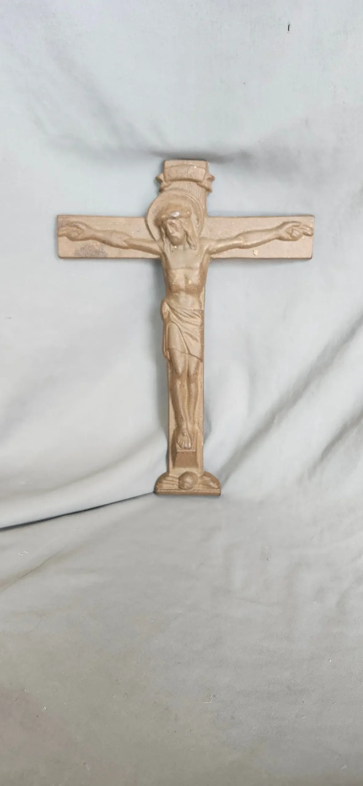 Small Cast Iron Crucifix 1