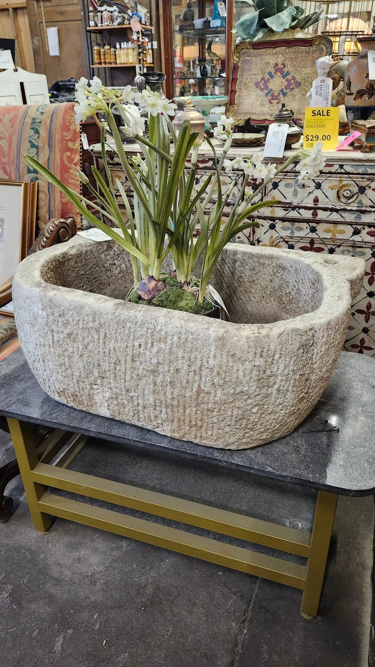 Hewn Stone Trough 1