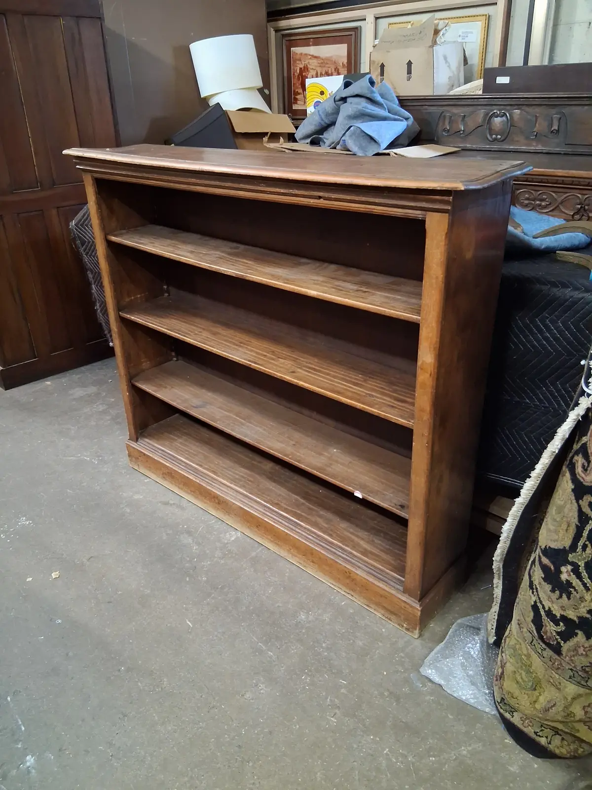 Open Bookshelf Made Withh Poplar 1