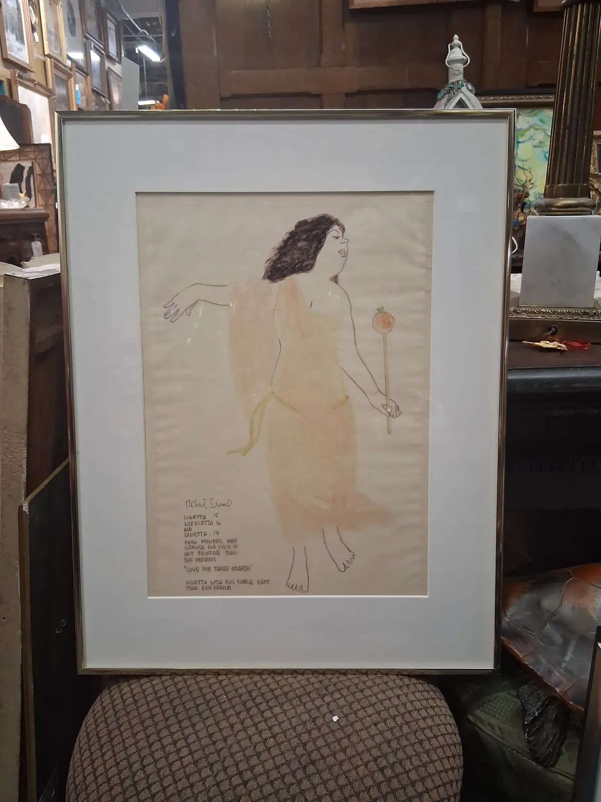 Drawing Of A Princess By Robert Isreal 1