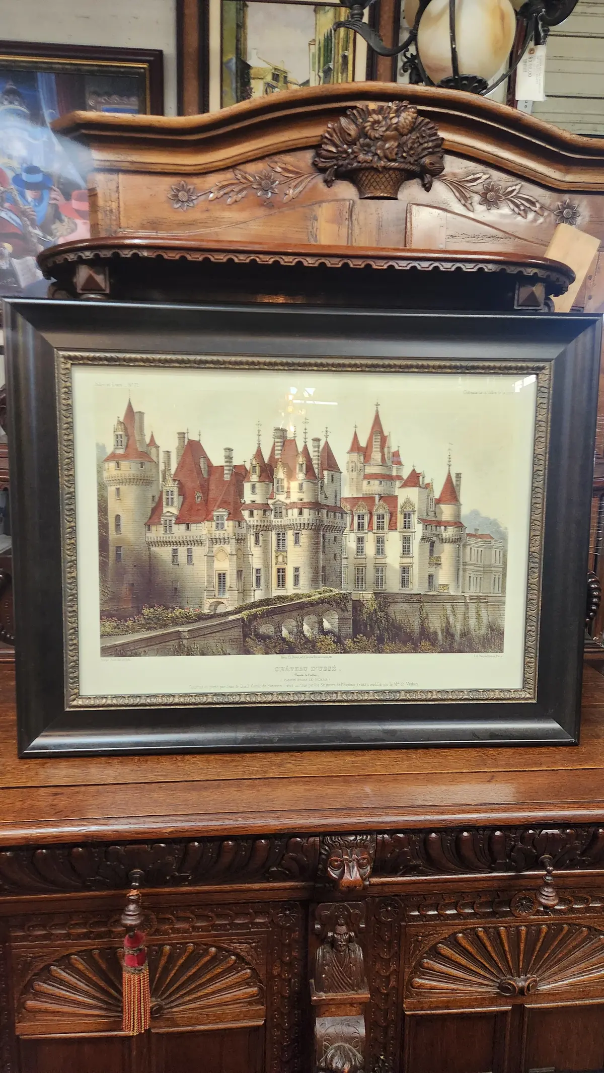 Large  Chateau Print- Not Old 1