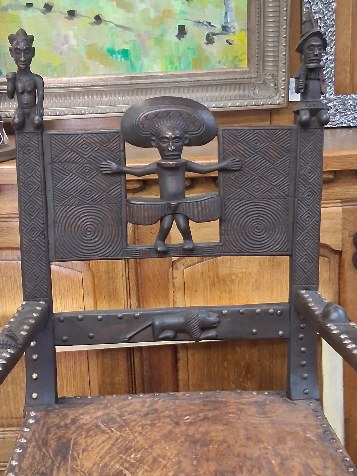 African Chair As Found 1