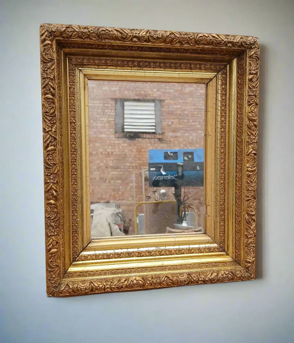Small Gilt Frame Mirror 1
