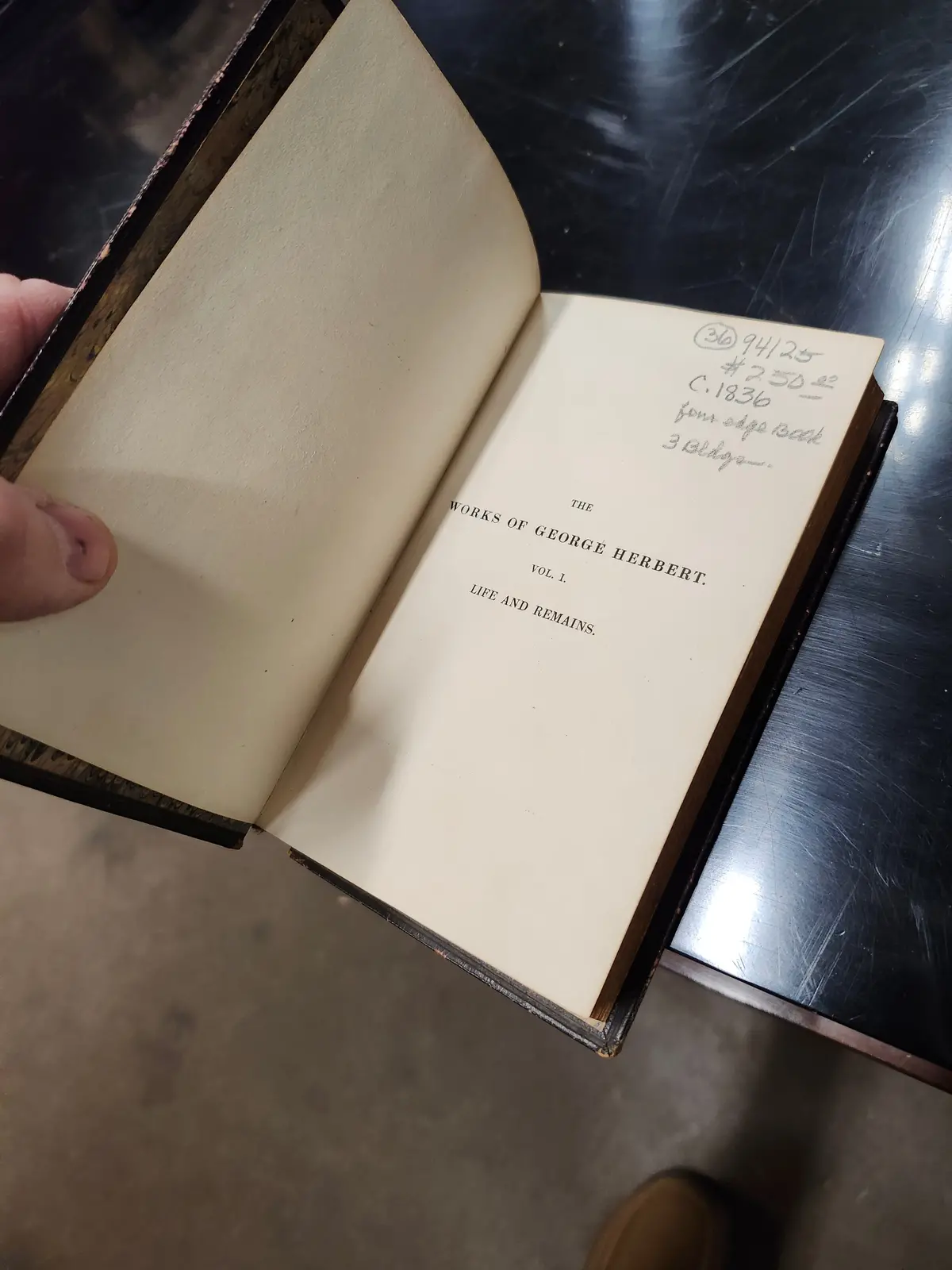 As Found Book By George Herbert  The Remains Of The Sweet Singer Of The Temple 1