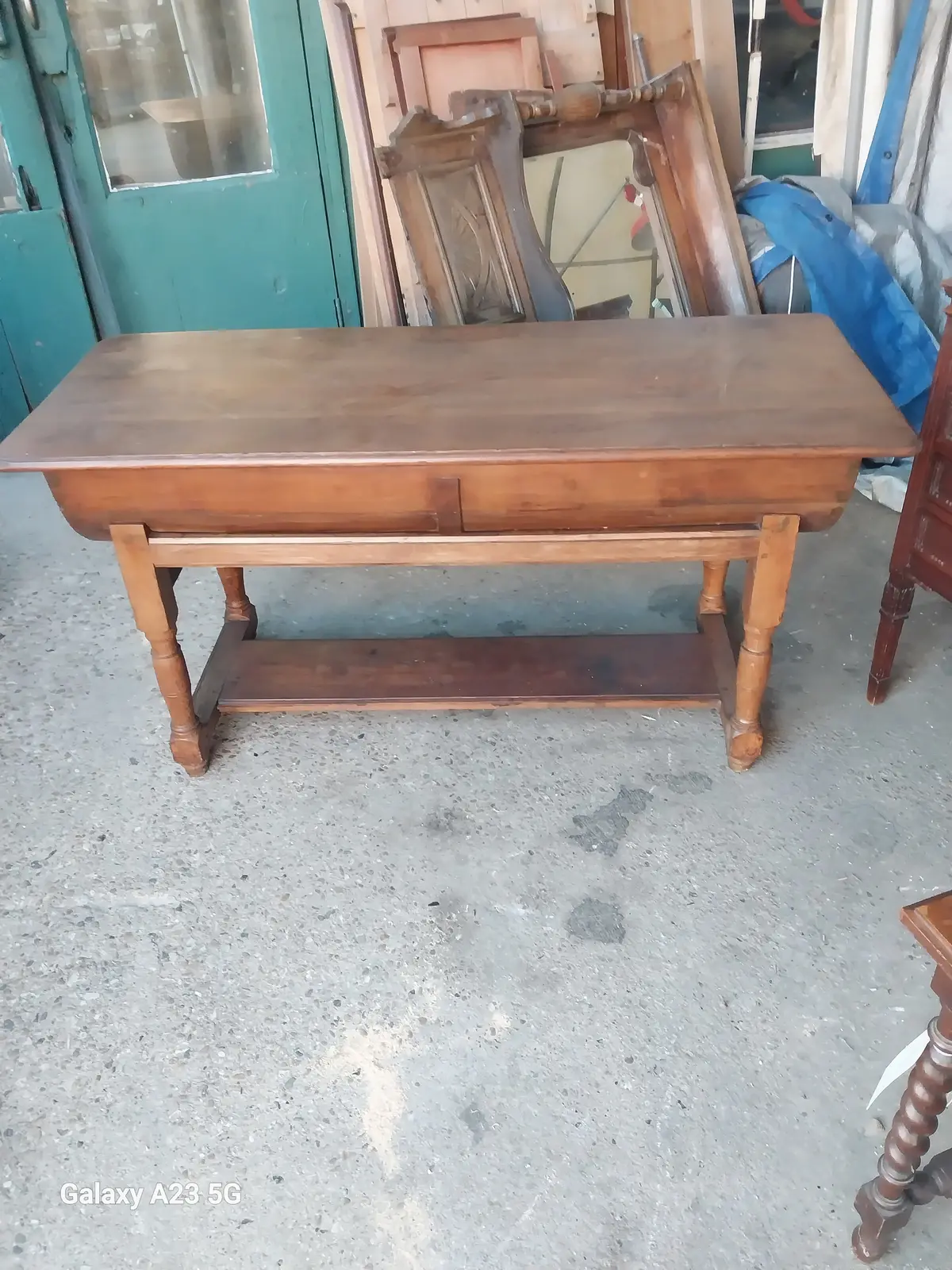 Oak Dough Table 1