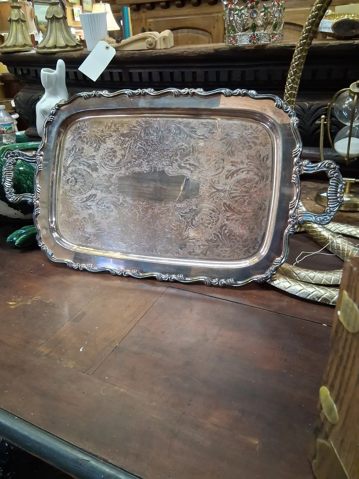 Oneida Silver Plate Tray 1