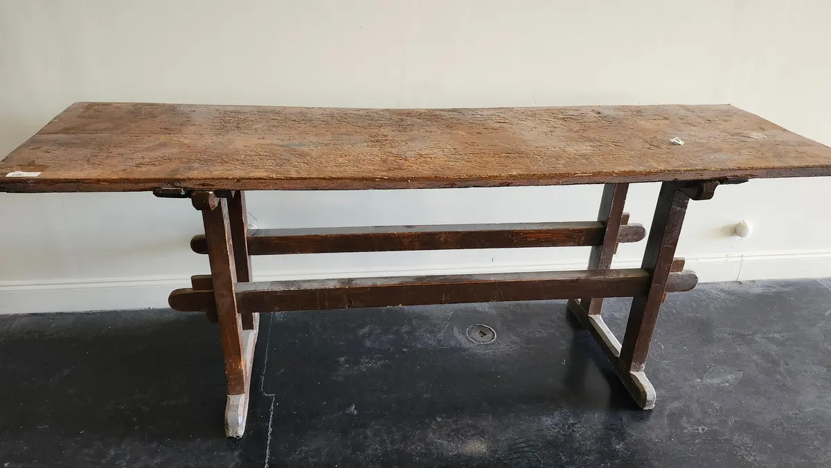 Pine Rustic Work Bench 1