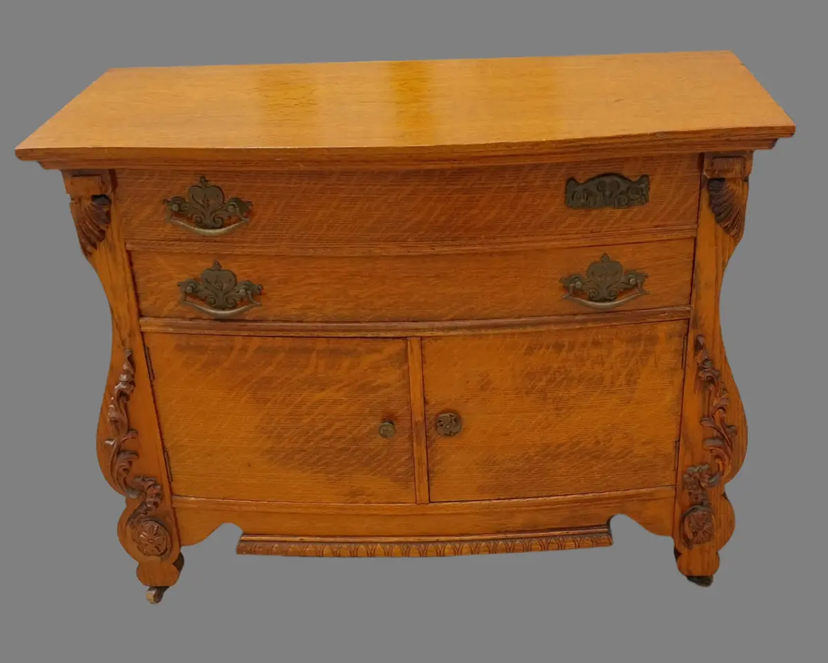 American Oak Wash Stand 1