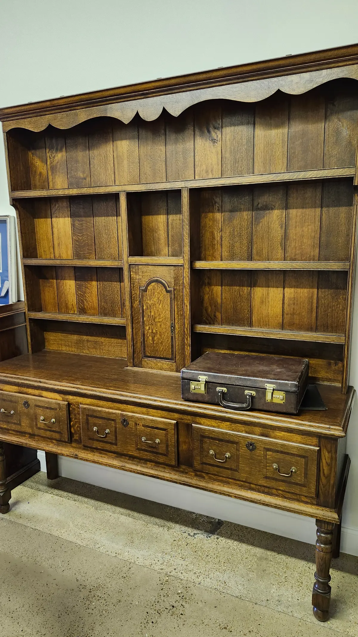 Bench Made Oak Welch Cupboard 1