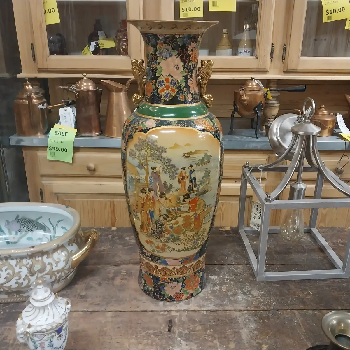 Tall Asian Vase 1