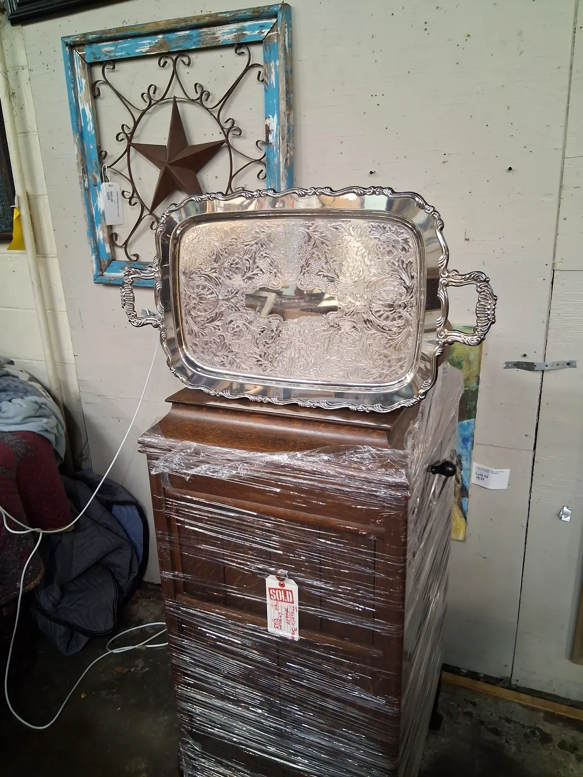 Oneida Silver Plate Tray 1