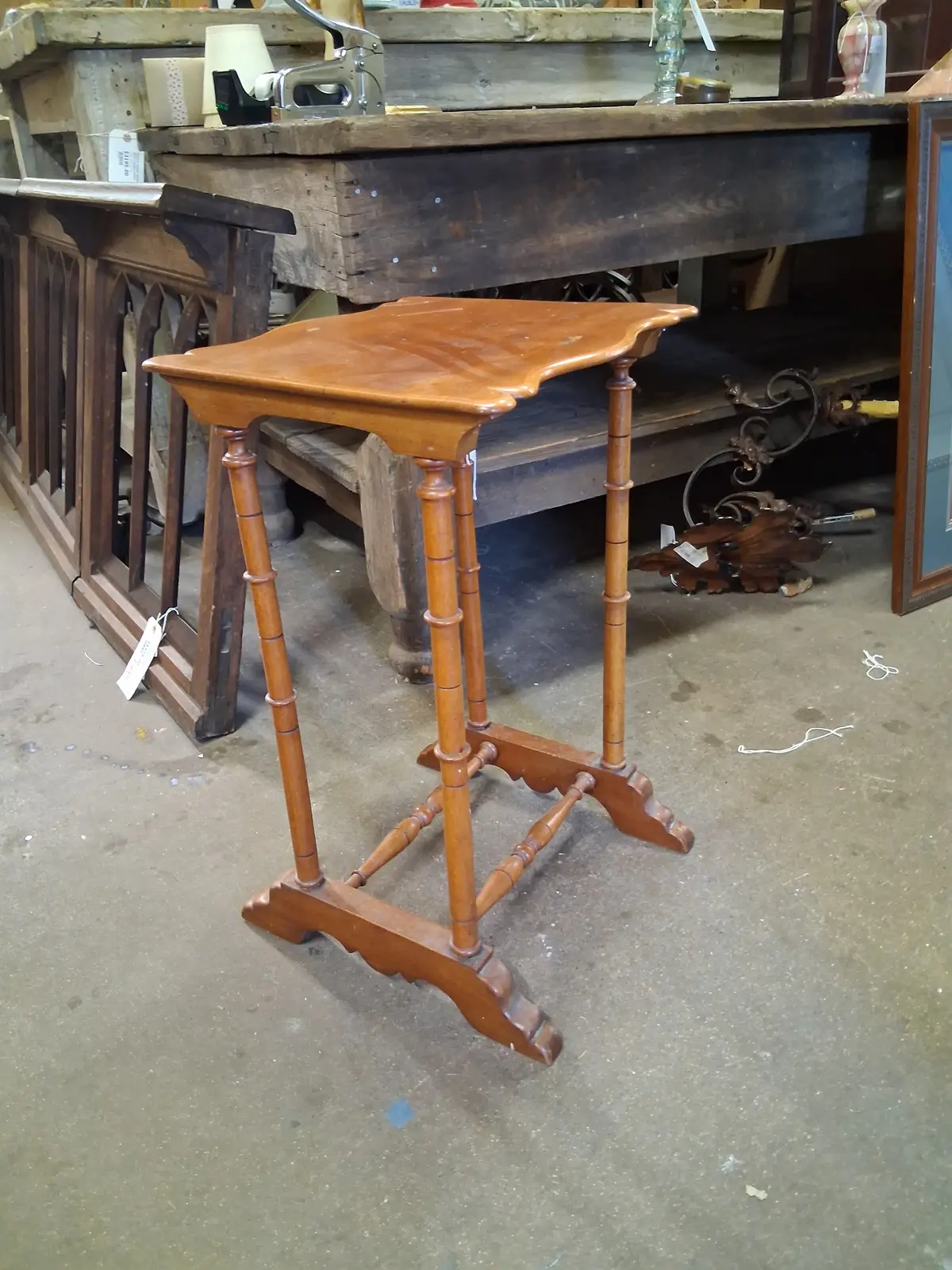 Petite English Side Table 1