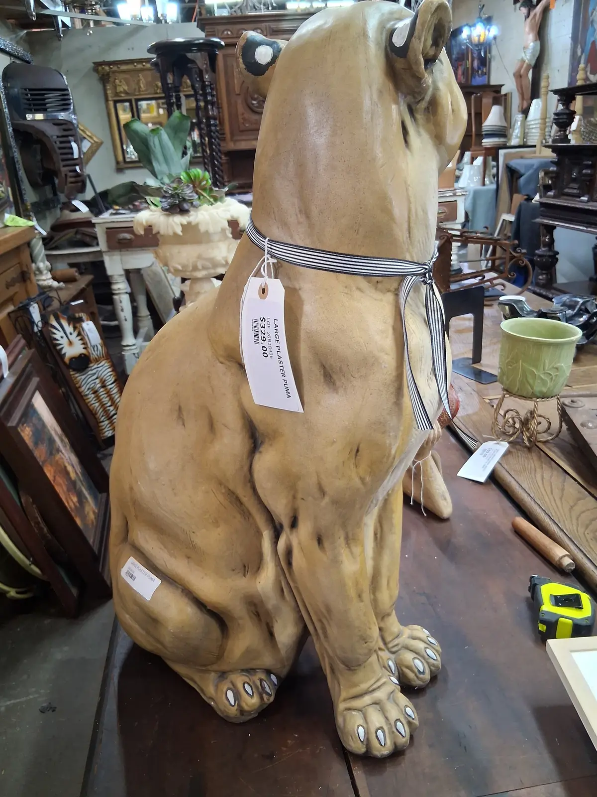 Large Plaster Puma 1
