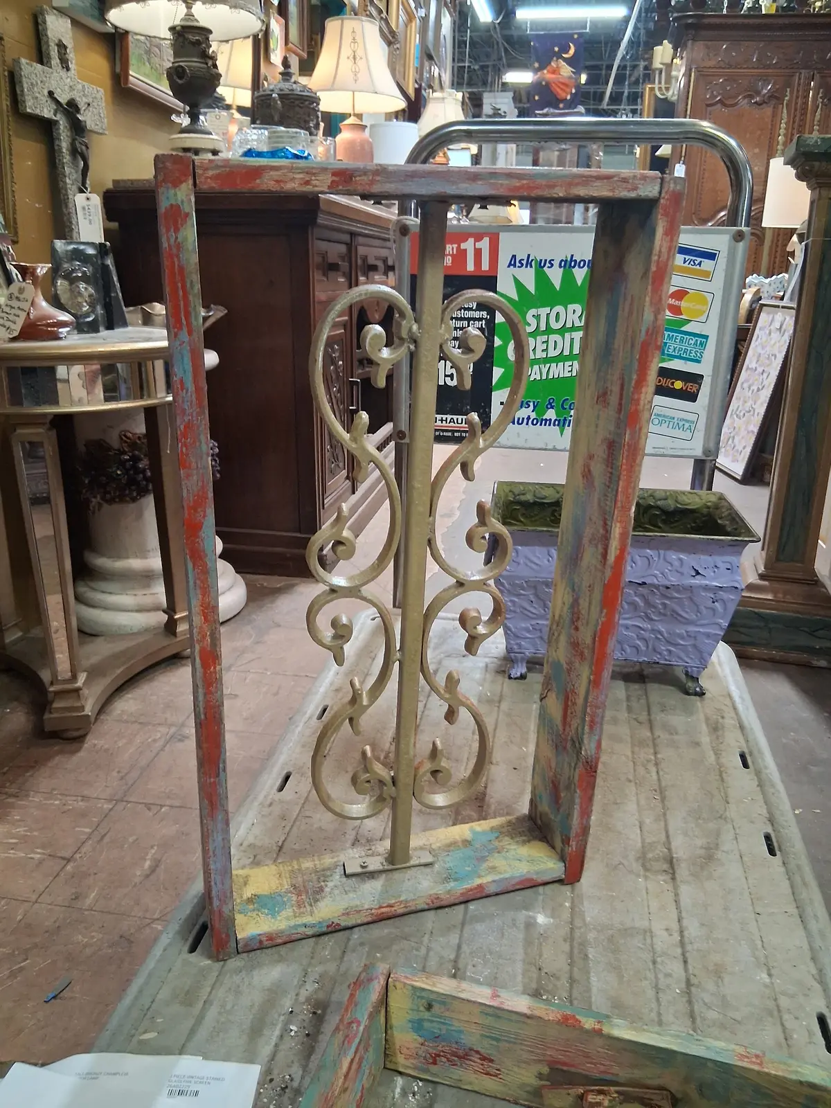 Wood Framed Iron Element 1