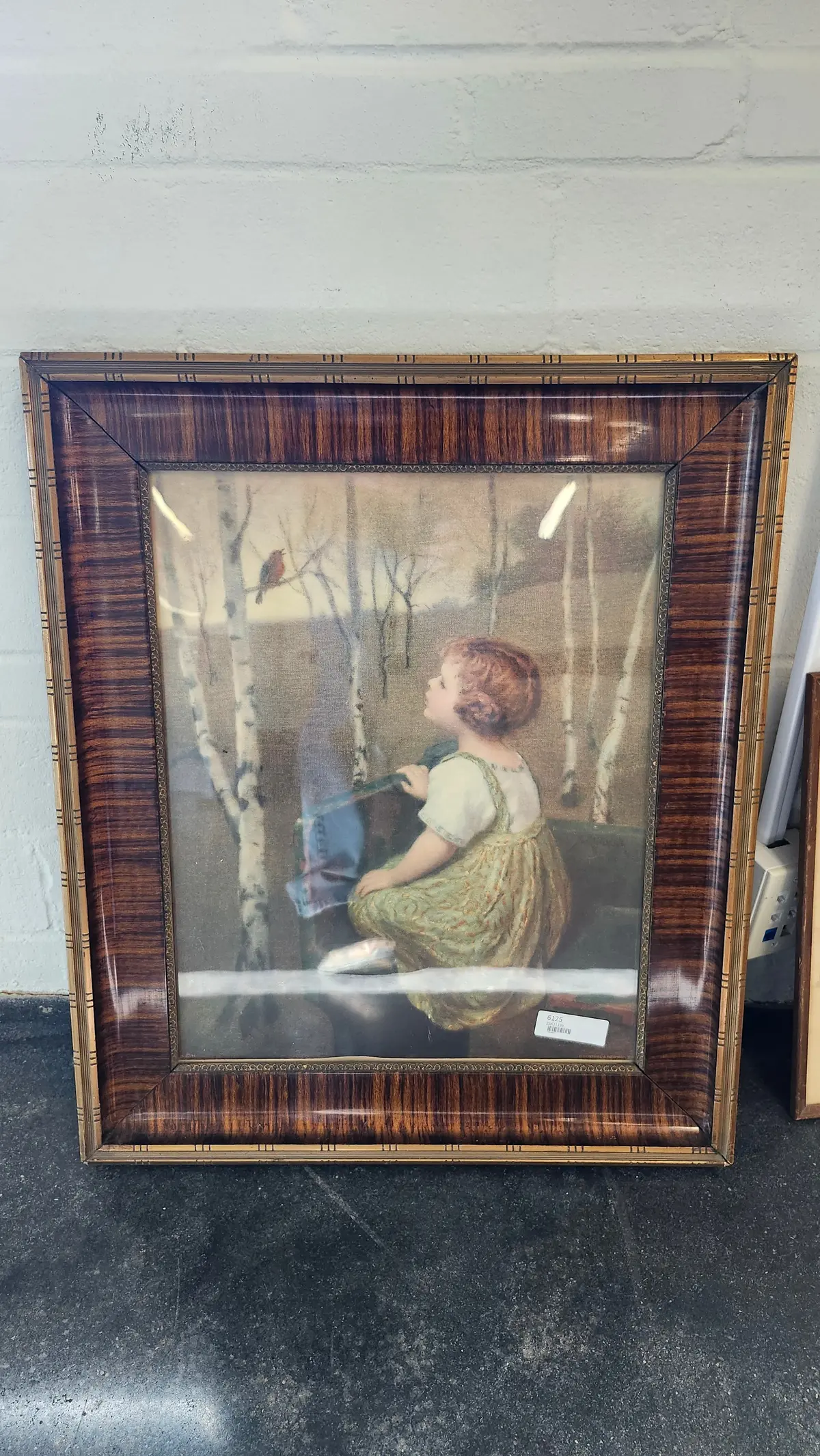 Framed Print Of Little Girl 1