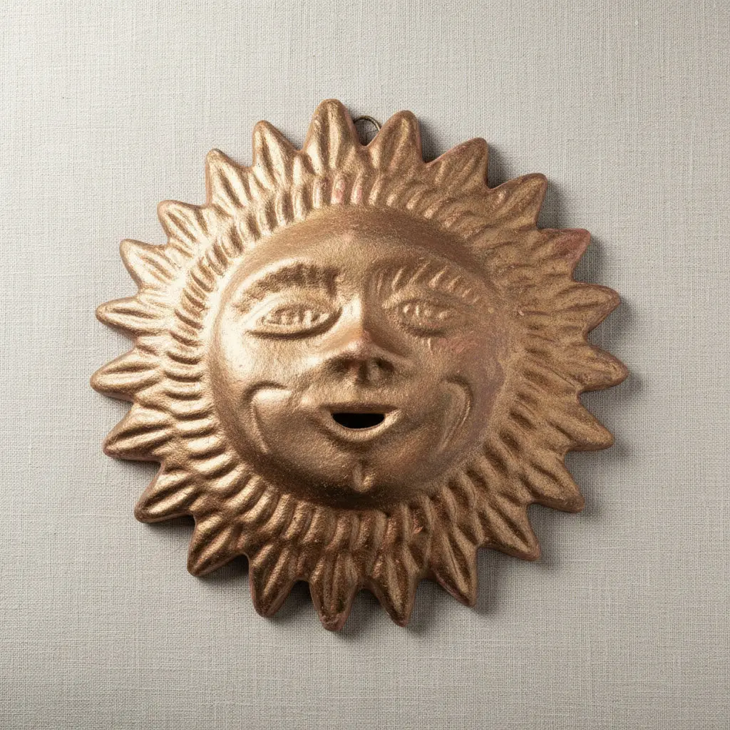Gold Terracotta Sun 1