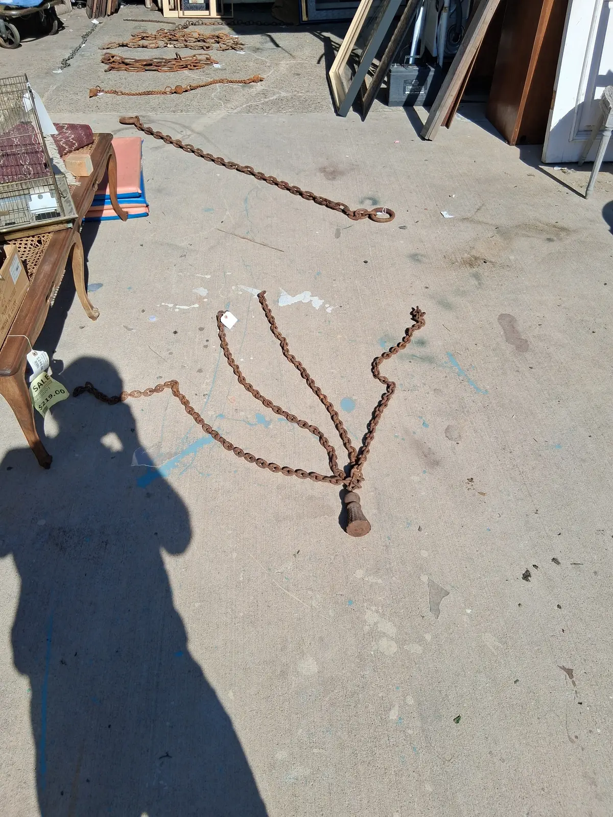 4 Piece 45" Chain  With Tassel End 1