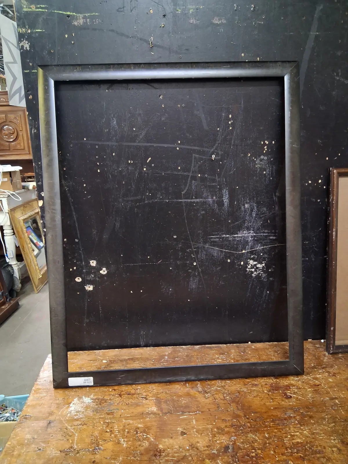 Medium Rolled Edge Black Frame 1