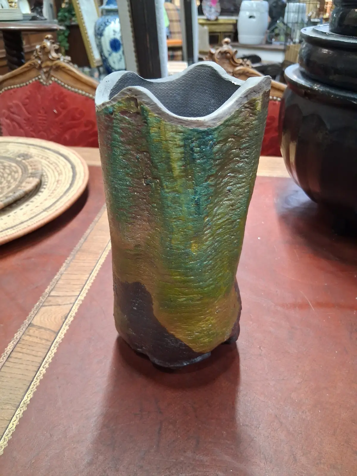 Freeform Pottery Vase 1