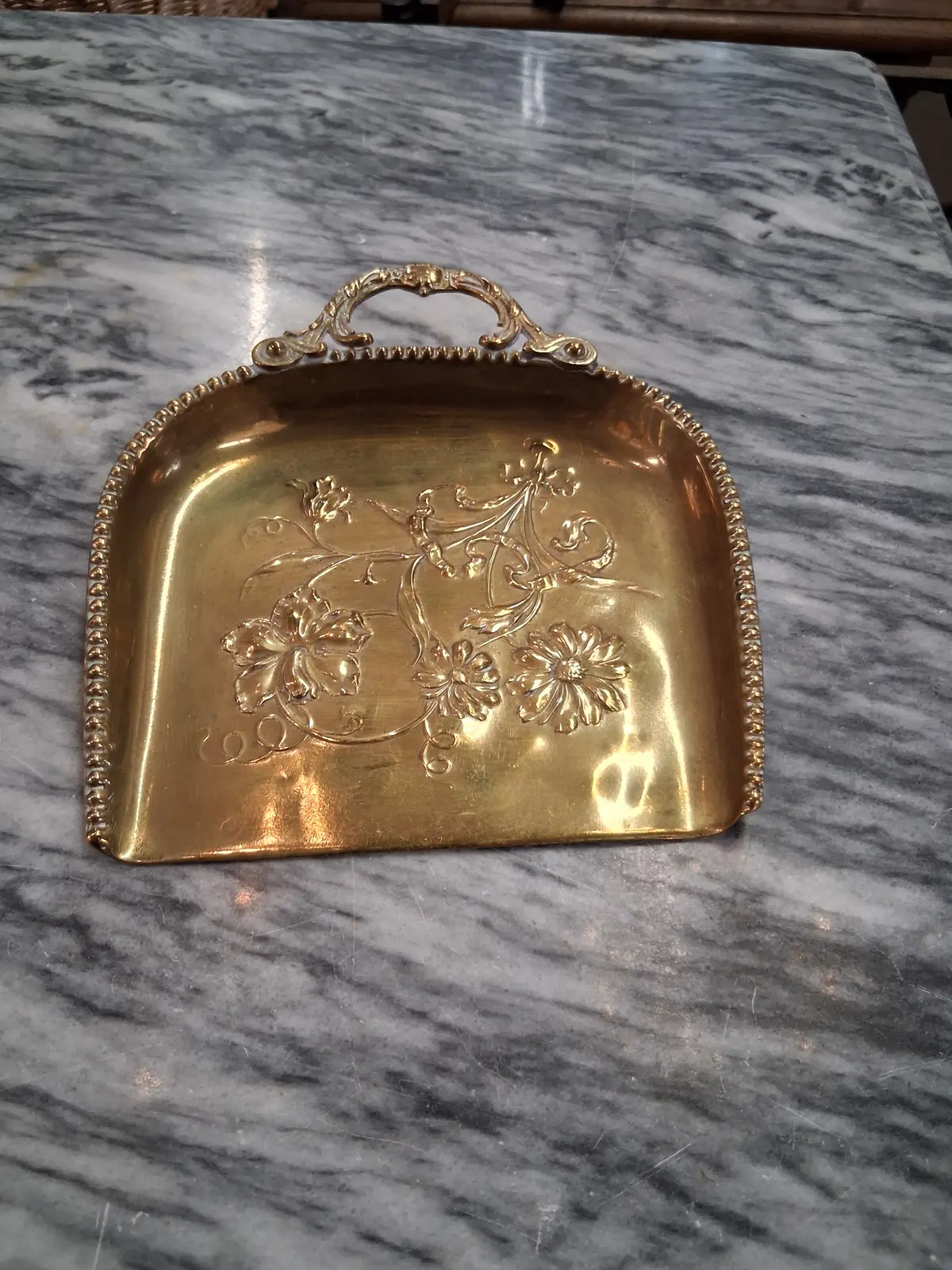 English Brass Crumb Catcher 1