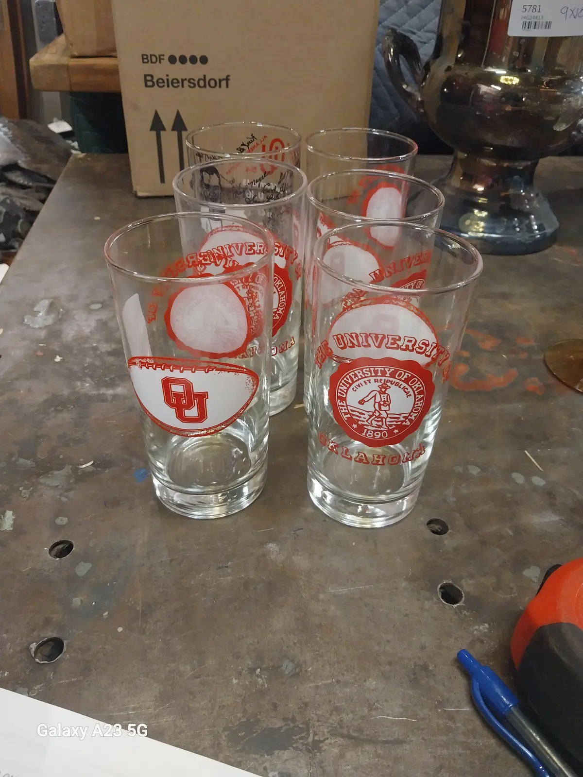 Set Of 6 Ou Glasses 1