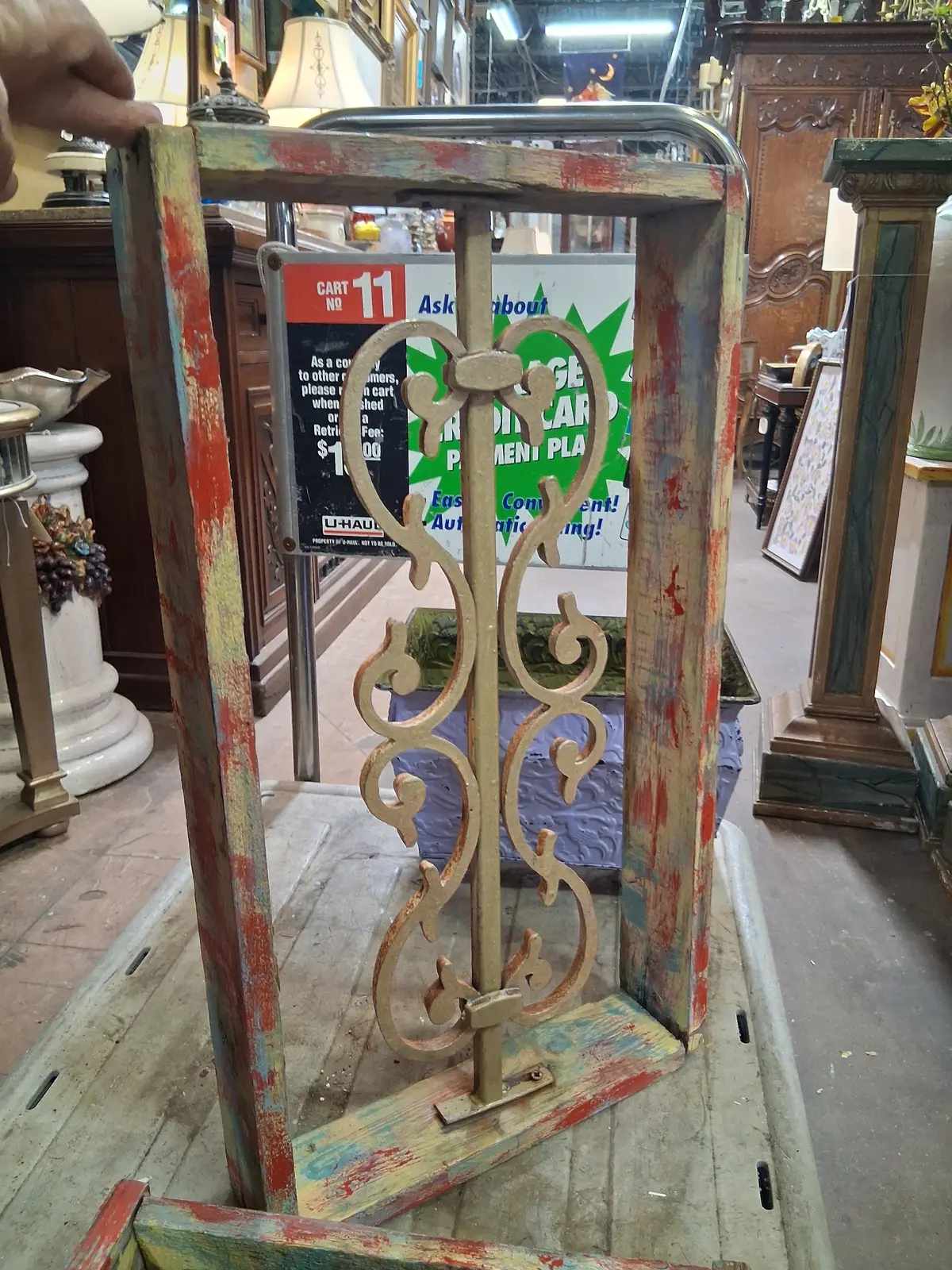 Wood Framed Iron Element 1