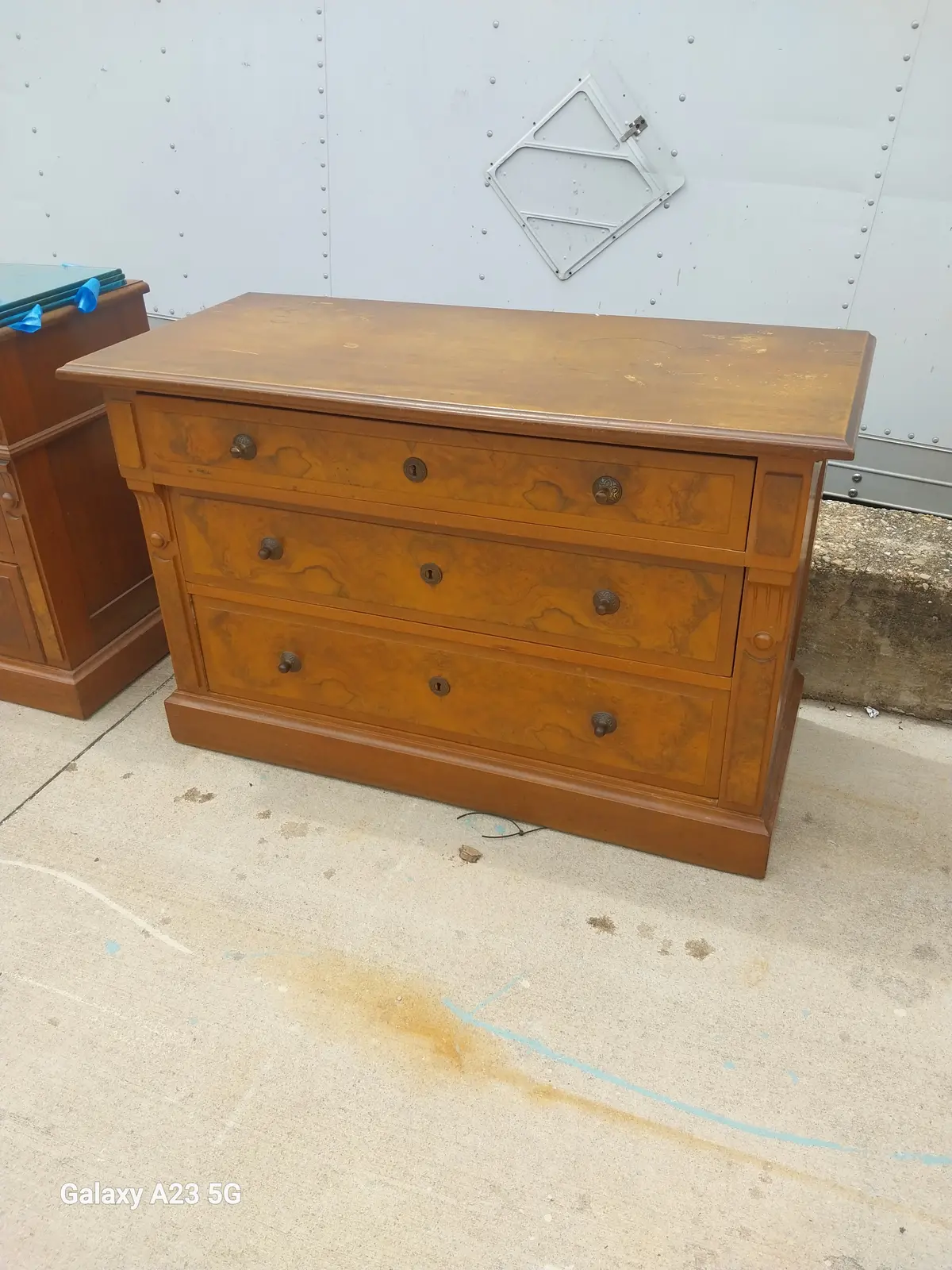 Medium Low 3 Drawer American Chest 1