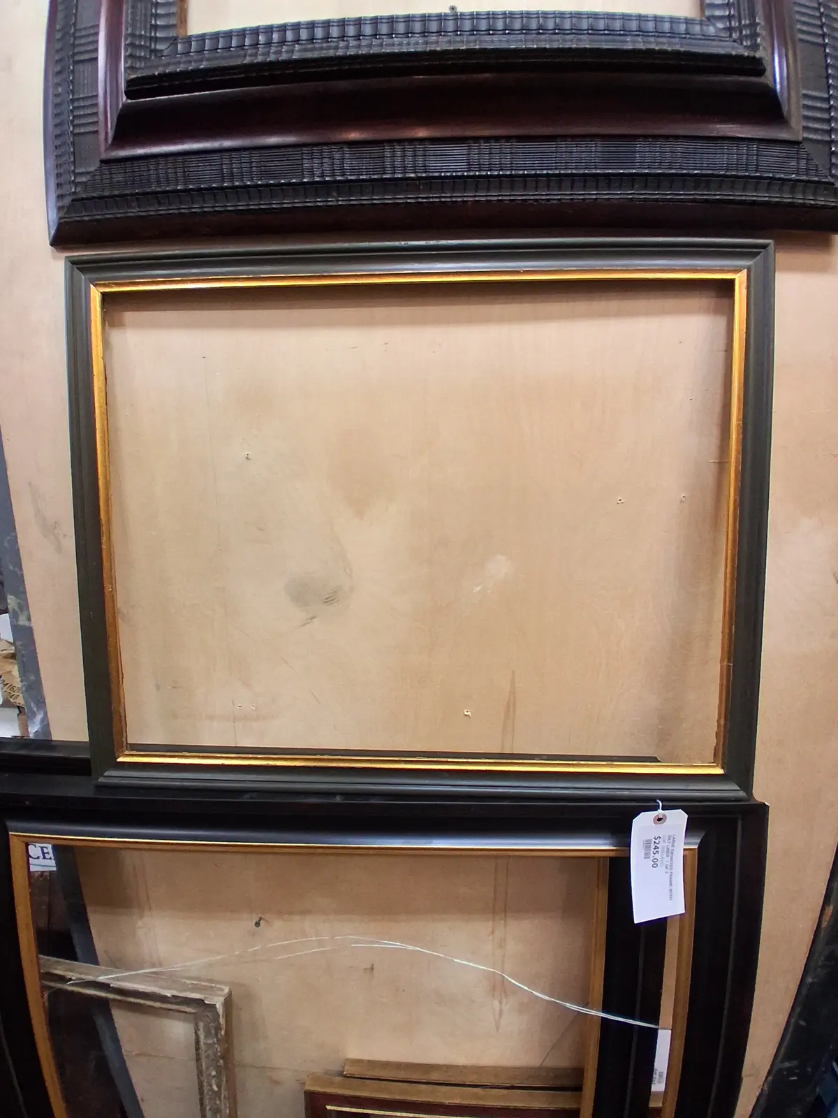 Thin Black Frame With Gilt Liner 1
