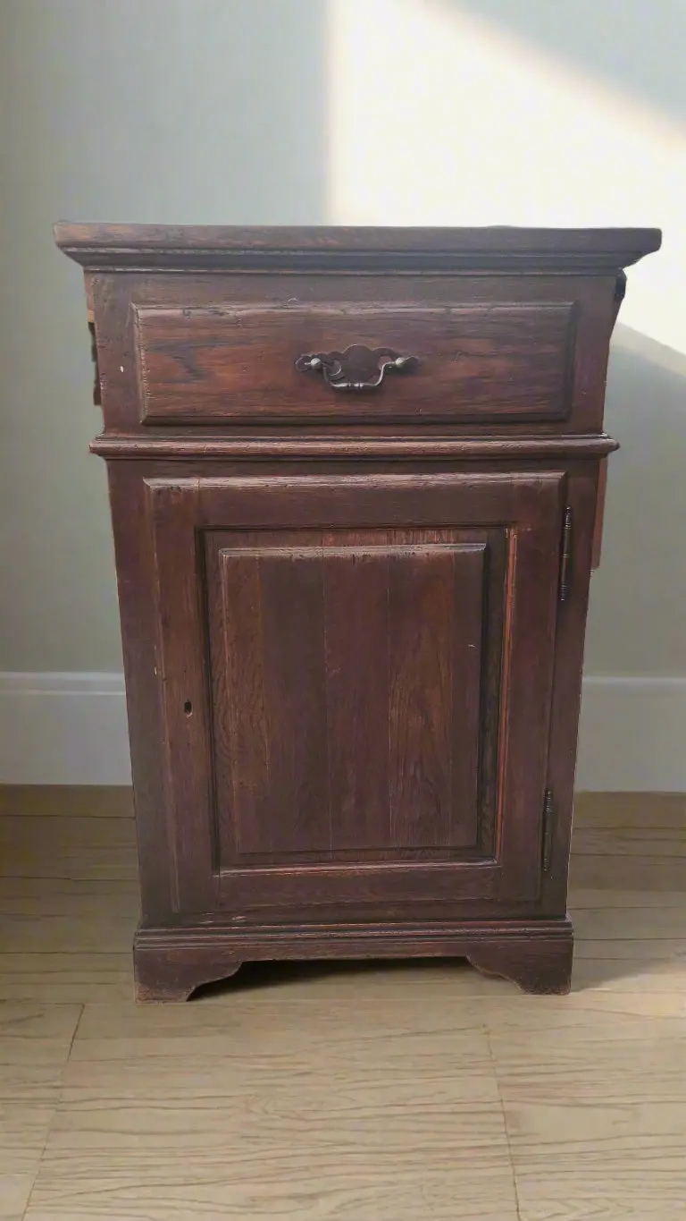Shallow Oak Jam Cabinet 1