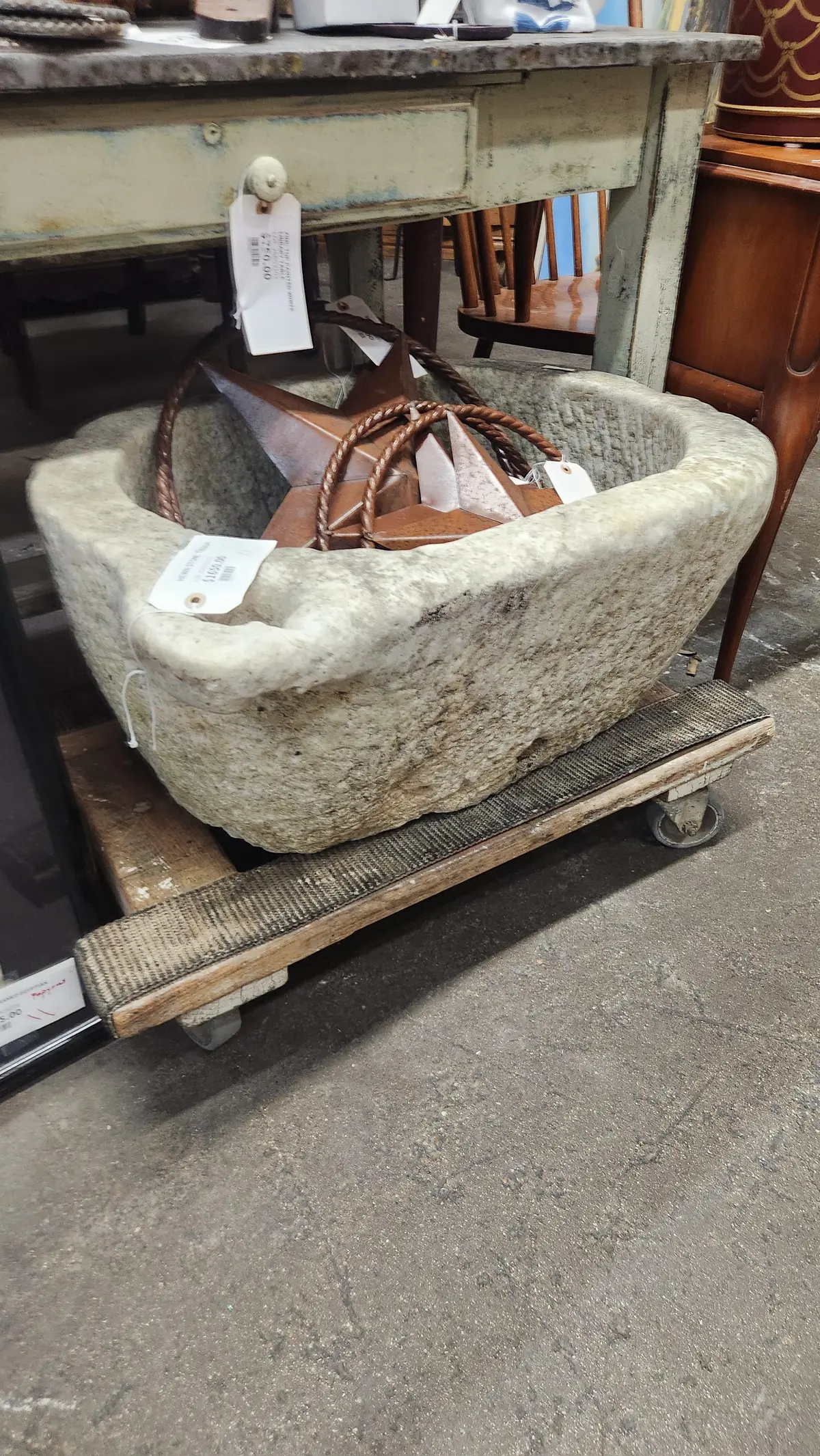 Hewn Stone Trough 1