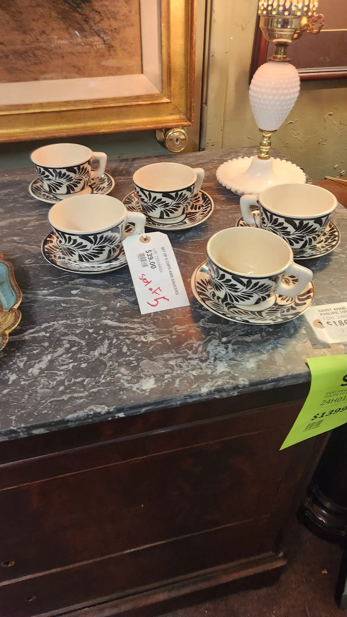 Set Of 5 Cups And Saucers 1
