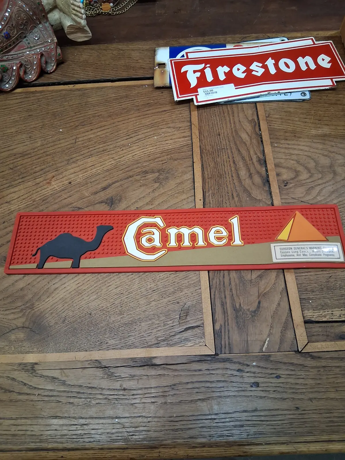 Camel Cigarette Advertising Bar Mat 1