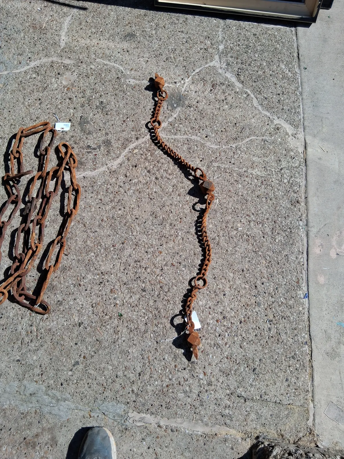 54 " Chain With Ring And Cubes 1